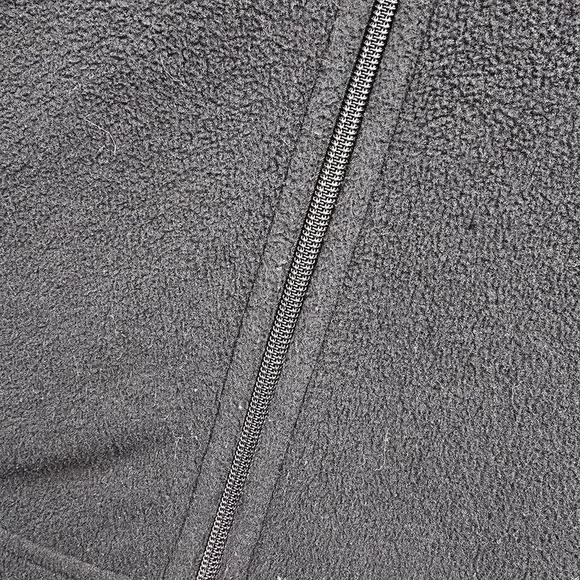 Patagonia Simple Synchilla Jacket Womens Medium Black Full Zip Fleece Logo READ - Picture 5 of 13